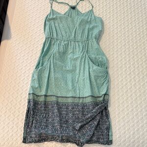 Patagonia Mint Green Backless Dress Sz Small